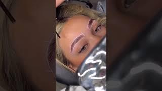 Eyebrow transformation after brow lamination  #brows #brows #makeup #makeuptutorialvideo