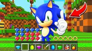 How to play SONIC THE HEDGEHOG in Minecraft Challenge Battle NOOB VS PRO Funny Animation Real Life