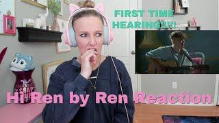 First Time Hearing Hi Ren by Ren  Suicide Survivor Reacts