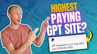 Reward XP Review – Highest Paying GPT Site? $100 Payment Proof