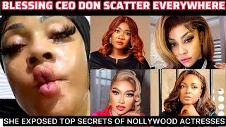 Blessing CEO don scatter everywhere. Exposing Mercy Johnson and nollywood actresses. #mercyjohnson