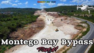 A Complete Non-Stop Drone Tour of the Entire 15km Road  Ironshore to Bogue Montego Bay Bypass