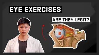 EYE EXERCISES to improve your eyesight is this legit?  Optometrist Explains