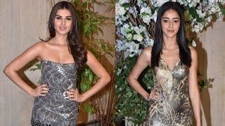 Tara Sutaria & Ananya Pandey looking stunning gorgeous at Manish Malhotras Party.