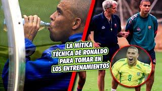 La MÍTICA TÉCNICA de Ronaldo para poder TOMAR CERVEZA en los entrenamientos ¡Y AÚN ASÍ ERA EL MEJOR