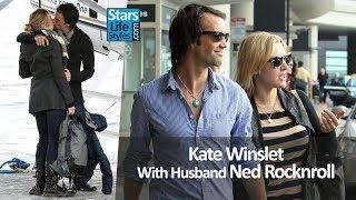 Kate Winslet With Husband Ned Rocknroll  Celebrity Couples