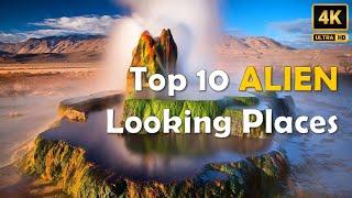 Unbelievable but Real Top 10 Alien Places on Earth - Visit These 10 Alien Places