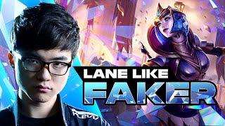 LANE LIKE FAKER - HOW TO HARD WIN LANE - ORIANNA VS VEX