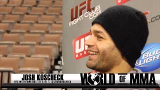 Josh Koscheck Says Nick Diaz Missed a 420 Flight Because He Was in the Bathroom