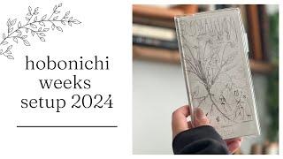 Hobonichi Weeks Setup 2024
