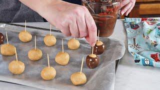 Easy 4-Ingredient BUCKEYE Peanut Butter Balls