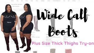 Plus Size Wide Calf Boots Try-on Haul Fashion to Figure and Steve Madden