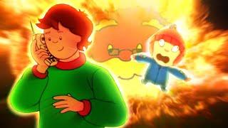 YTP - Caillou Keeps Blowing Up On Chrimbus Day NOT FOR KIDS