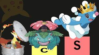 Ranking EVERY Pokemon Starter because why not lol