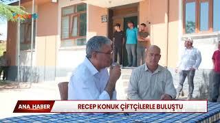 Recep Konuk çiftçilerle buluştu