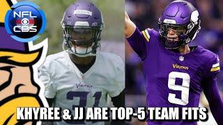 CBS Khyree Jackson & JJ McCarthy are Top-5 Rookie Team Fits with Vikings 