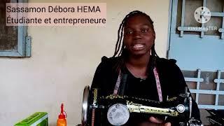 EntrepreneuriatDéborah allie études et couture