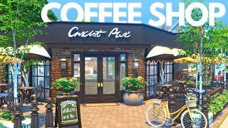 Newcrest Coffee Shop  Doctor Ashley Save File Sims 4 Speed Build No CC