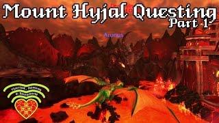 World of Warcraft Cataclysm - Mount Hyjal Questing Horde 1 of 6