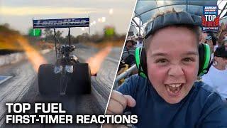 Top Fuel FIRST-TIMER Reactions 
