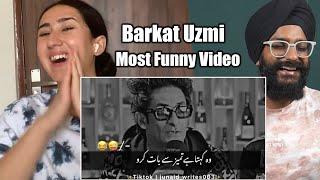 Indian Reaction to Barkat Uzmi New Comedy Video  Most Funny Videos Raula Pao