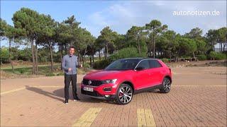 VW T-ROC 2.0 TSI 190PS SPORT 20172018 Fahrbericht Review