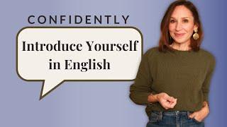 The Right Grammar for English Introductions  Meeting Someone New