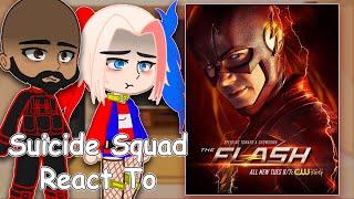 Suicide Squad React To The Flash  Barry Allen  Gacha react   Full Video