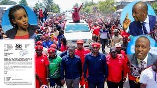 ACTIVIST AGATHER SSEMUJJU + NUP LAWYER FACE OFF AGAINST M7 CORRUPTION & SABOTAGE OF NUP TOURS.