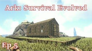 Building a Cemetery For A Fallen Hero - Ark Survival Evolved - Ep 5