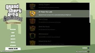 GTA SAN ANDREAS DEFINITIVE EDITION BIGFOOT ACHIEVEMENT 81 YEARS TOO LATE