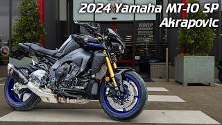 2024 Yamaha MT10 SP  Akrapovic Slip-on Sound