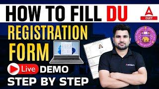 How to Fill DU Registration Form 2023? Step By Step Process  CUET 2023 Biggest Update