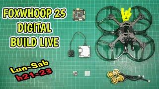 CINEWHOOP LIVE BUILD P03 saldiamo la ricevente