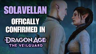 SOLAVELLAN CONFIRMED TO RETURN IN Dragon Age The Veilguard