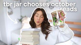 tbr jar chooses my october tbr