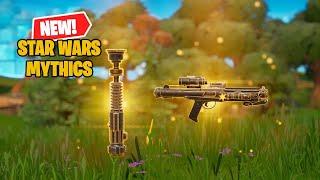 NEW Mythic E-11 Blaster Rifle & Obi-Wans Lightsaber in Fortnite