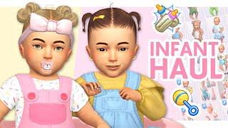 INFANT CC FINDS  Sims 4 Custom Content Haul Maxis Match