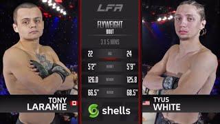 Tony Laramie VS Tyus White  FULL FIGHT In MINNESOTA 121021 