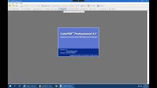 CutePDF Professional Tutorial