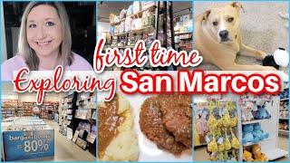 VLOG HOMEMAKER VLOG EXPLORING SAN MARCOS TEXAS