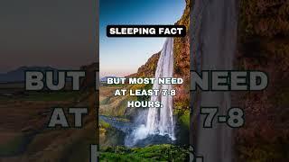 Sleeping Fact #youtubeshorts #whitenoise #dreams