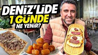 DENİZLİde 1 GÜNDE NE YENİR ? DİYARBAKIRdan DENİZLİye LEZZET TURU