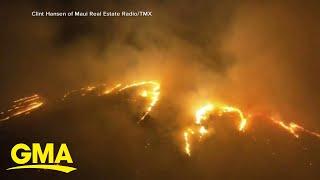 Investigation into cause of Maui wildfire intensifies l GMA