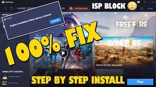 Engine Installation Failed Please Reinstall  Gameloop For Pubg Free Fire Call of Duty