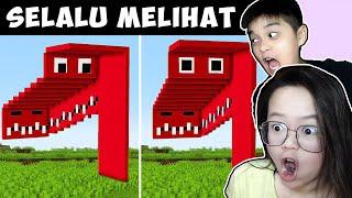 PRANK ATUN PAKAI ILUSI OPTIK di MINECRAFT OTAK ATUN JADI GILA ft @BANGJBLOX  MINECRAFT