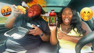 PUTTING THE WORLDS HOTTEST HOT SAUCE IN MY HUSBANDS FOOD *REVENG PRANK*