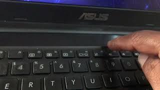 asus r558u Laptop boot menu