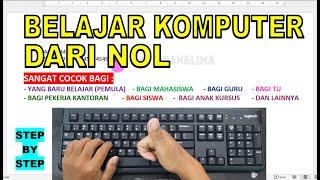 Tutorial Belajar Komputer dari Nol Fungsi Tombol Keyboard Komputer yang jarang diketahui