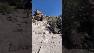 Superstition Mountain hiking sometime you can bump your nose #travel #arizona #hiking